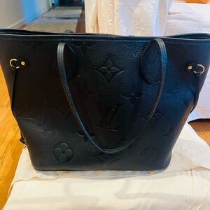 Louis Vuitton Elegant Black Tote